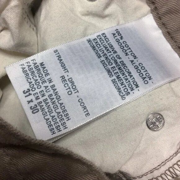 Levi's Strauss Signature Gray Straight Leg Jeans Mens 31 x 30 - Picture 6 of 6